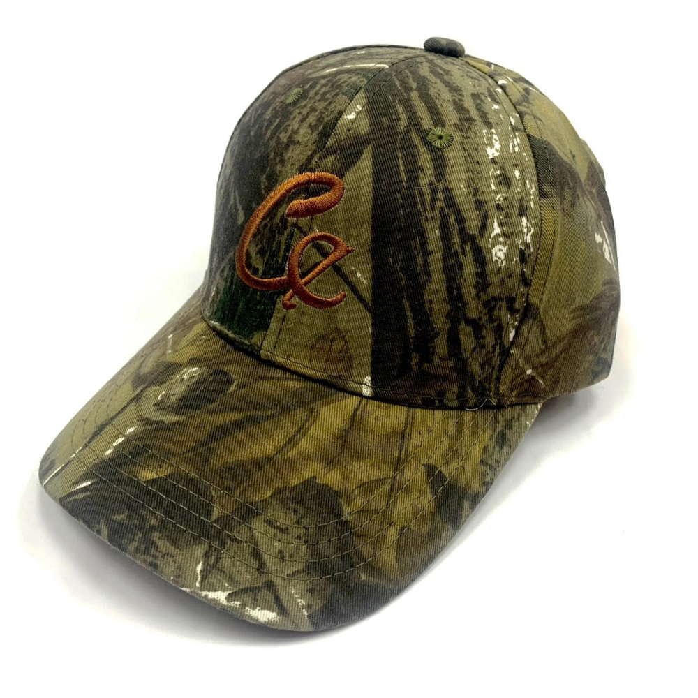 昊克-騎翼 叢林迷彩 CE 刺繡 LOGO 鴨舌帽 老帽 迷彩帽 帽子-細節圖2