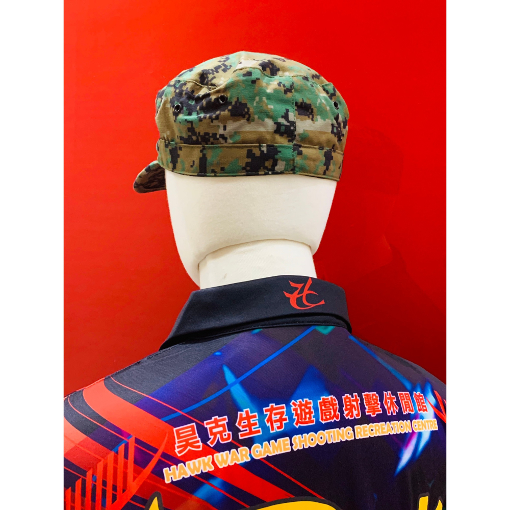 昊克-騎翼 小兵帽 棒球帽 迷彩 生存遊戲 58cm-細節圖2