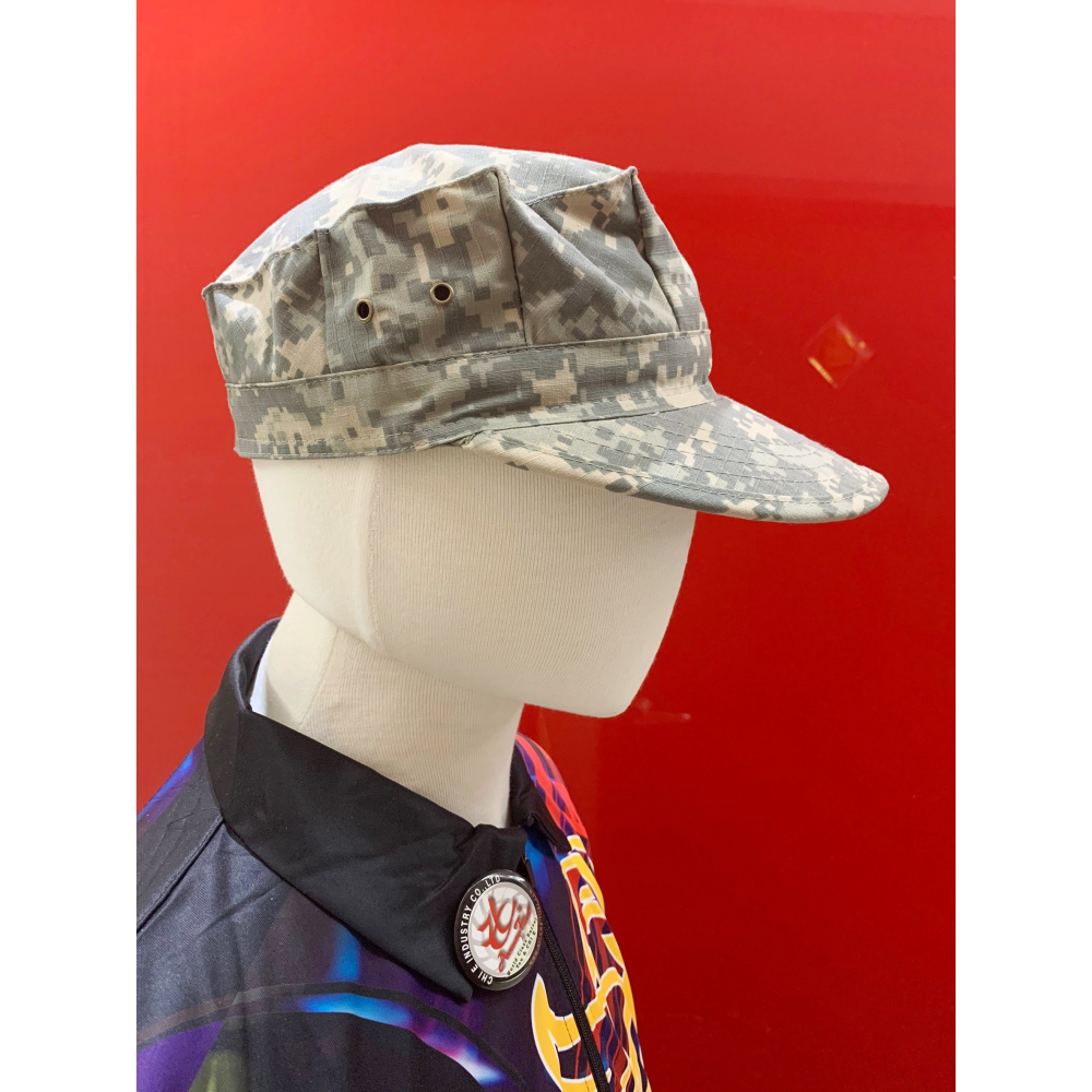 昊克-騎翼 八角帽 棒球帽 數碼迷彩 生存遊戲 59cm-細節圖2