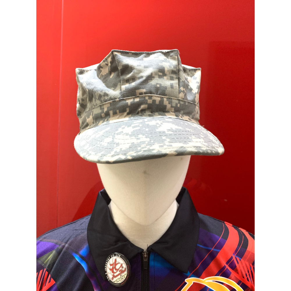 昊克-騎翼 八角帽 棒球帽 數碼迷彩 生存遊戲 59cm-細節圖3