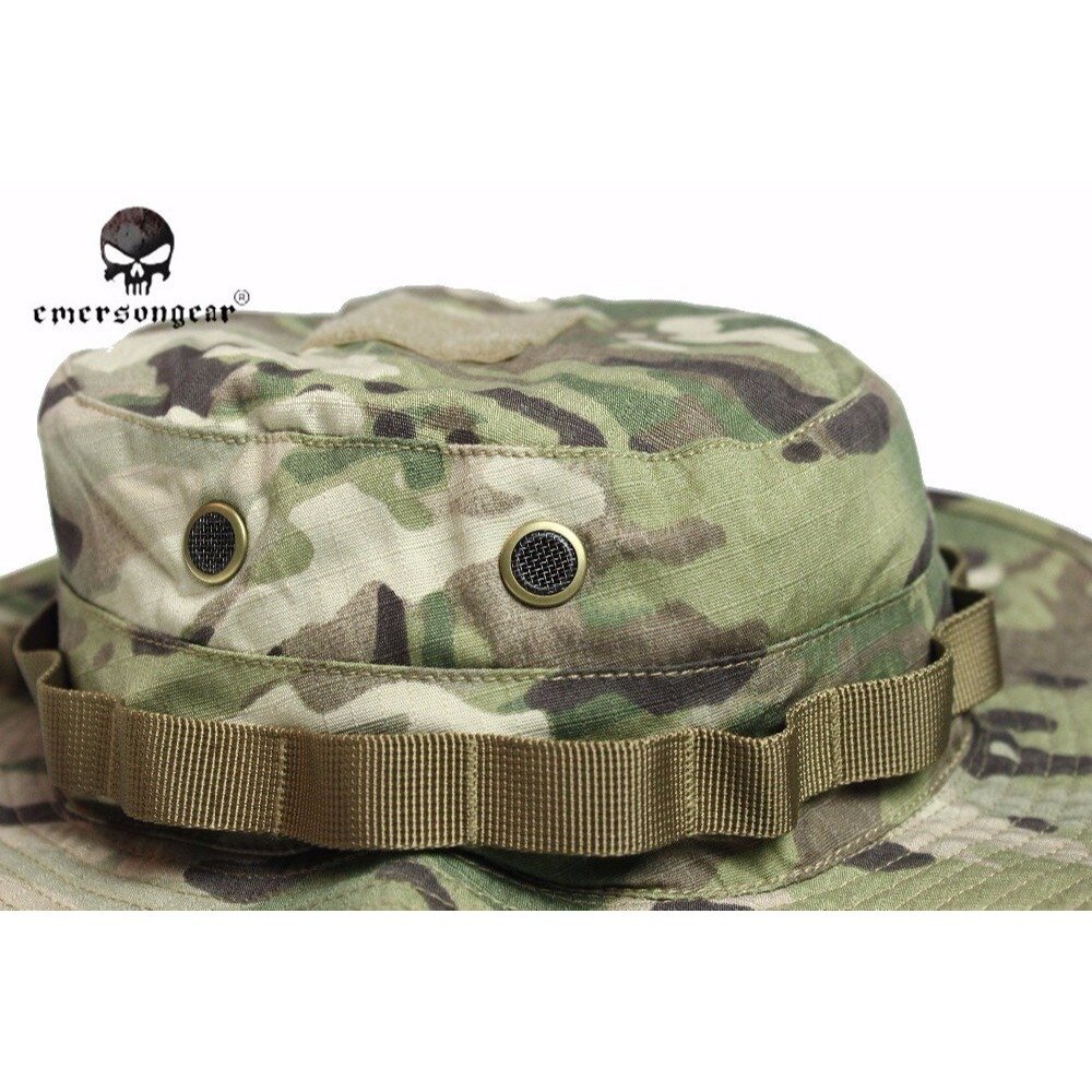 昊克-騎翼 EMERSONGEAR-愛默生 防護奔尼帽 漁夫帽 戰術圓邊帽 奔尼帽 防飛沫 防疫用-細節圖4