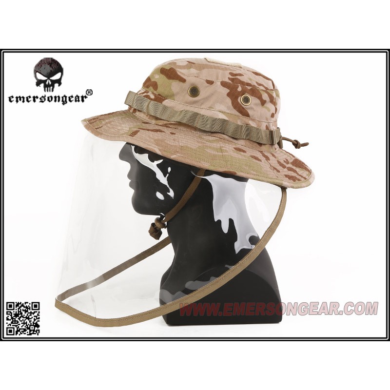 昊克-騎翼 EMERSONGEAR-愛默生 防護奔尼帽 漁夫帽 戰術圓邊帽 奔尼帽 防飛沫 防疫用-細節圖5