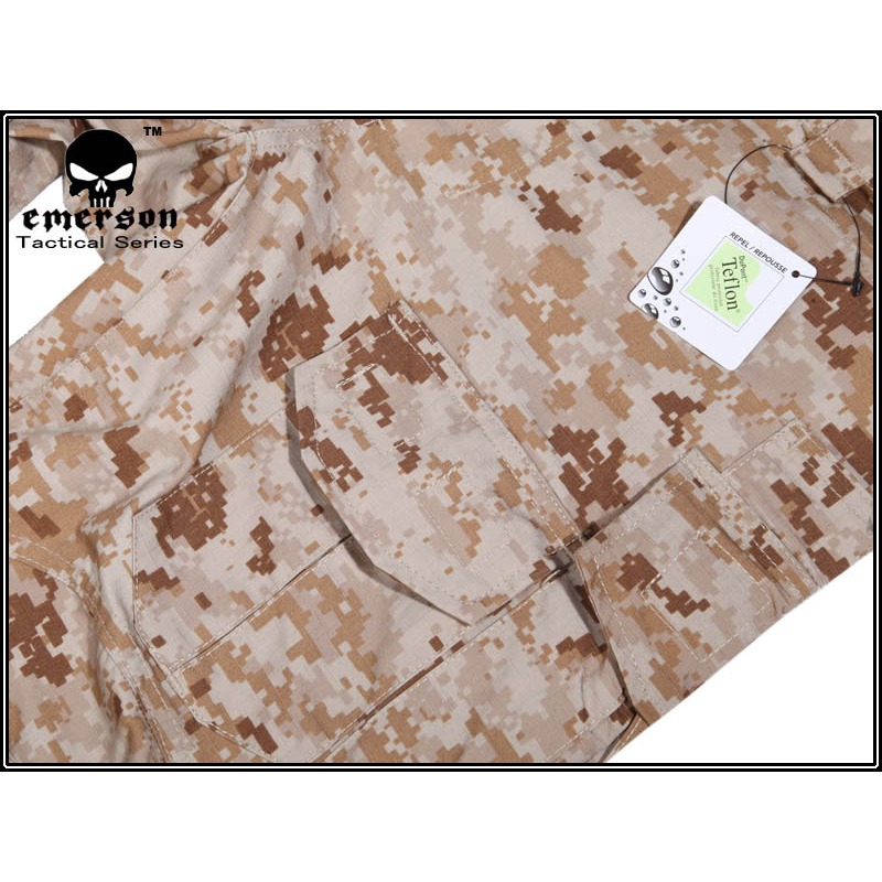 昊克-騎翼  Emersongear 愛默生 G3版戰術長褲-沙迷彩(含可拆卸的膝墊 ) 工作褲 褲子 EM7026-細節圖4