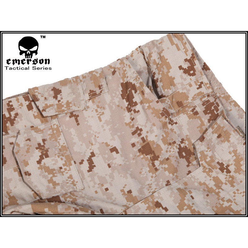 昊克-騎翼  Emersongear 愛默生 G3版戰術長褲-沙迷彩(含可拆卸的膝墊 ) 工作褲 褲子 EM7026-細節圖6