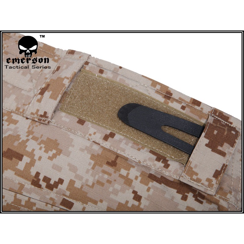 昊克-騎翼  Emersongear 愛默生 G3版戰術長褲-沙迷彩(含可拆卸的膝墊 ) 工作褲 褲子 EM7026-細節圖9