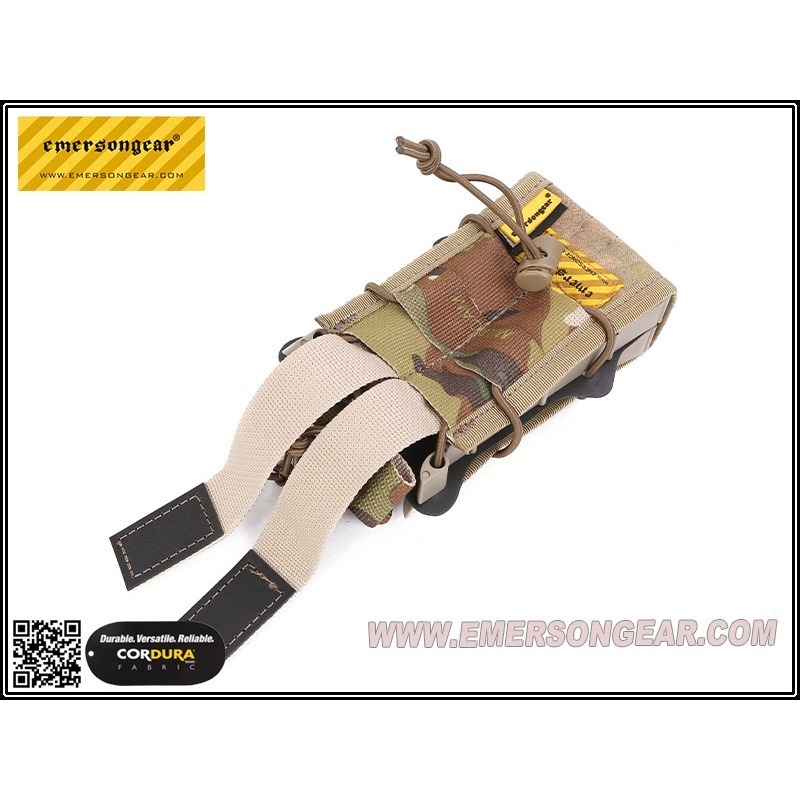 昊克-騎翼 限時下殺✅ EmersonGear 愛默生 步槍 手槍模組化雙連彈匣套 防水材質 耐用 EM6035-細節圖4