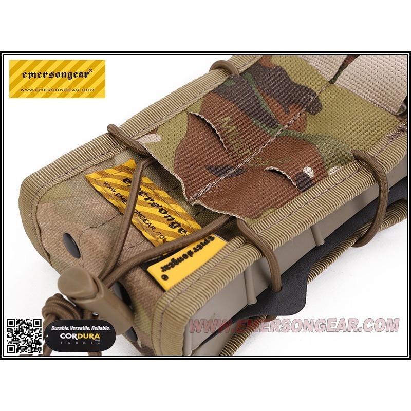 昊克-騎翼 限時下殺✅ EmersonGear 愛默生 步槍 手槍模組化雙連彈匣套 防水材質 耐用 EM6035-細節圖5