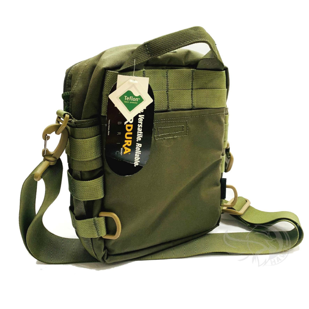 昊克-騎翼 Pantac 倖存者10x8 EDC 斜背包/胸包 cordura 綠色 BG-795<16>-細節圖2