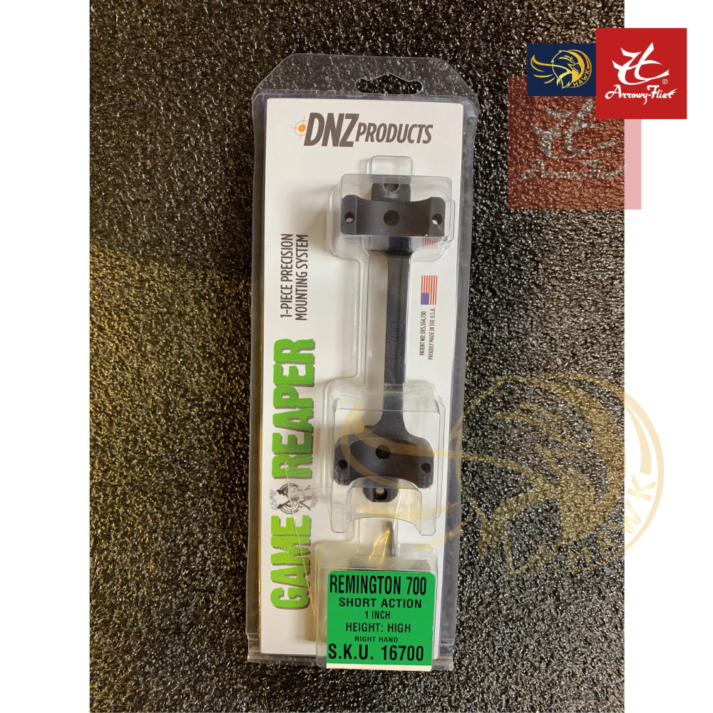 昊克-騎翼 義大利原裝【美國原裝】DNZ 1英吋(2.54mm) H鎖螺絲固定鏡環 長槍 空氣槍鏡座 右手16700-細節圖4