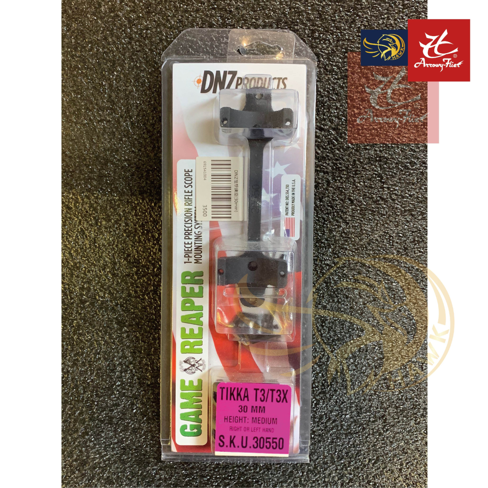 昊克-騎翼 DNZ TIKKA-T3/T3X 30mm 鎖螺絲固定鏡環 空氣槍鏡座 左右手30550-細節圖2