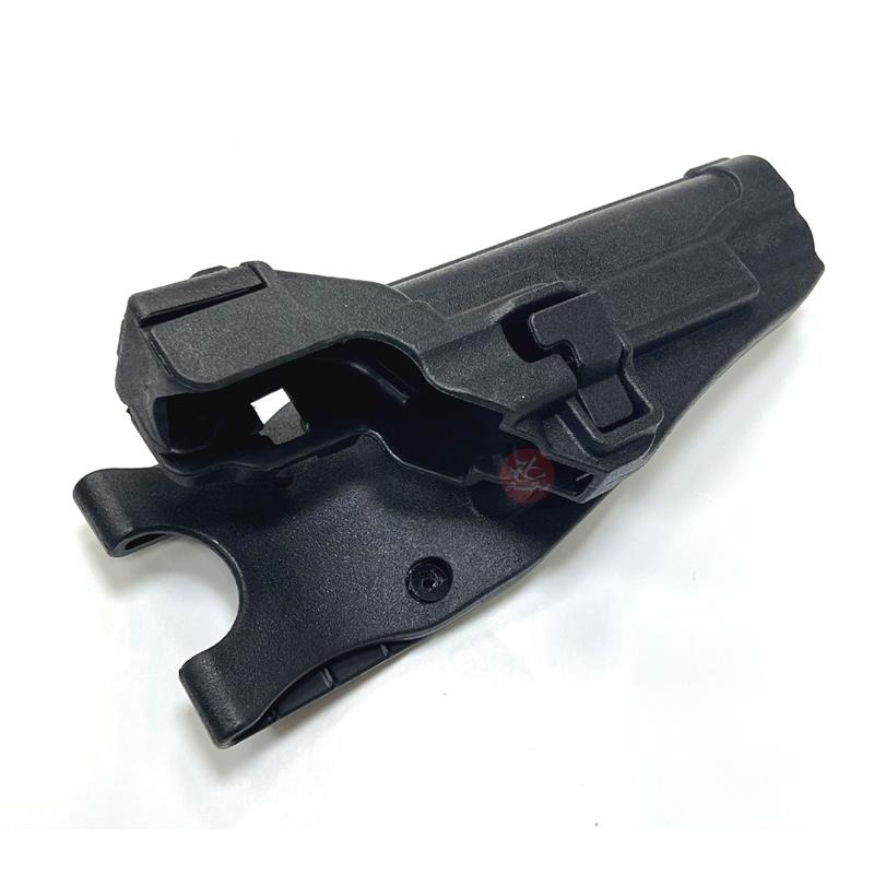 昊克-騎翼 SERPA LV3 1911 CQC 硬殼腰掛槍套 快拔槍套(兩段式開關)-細節圖2