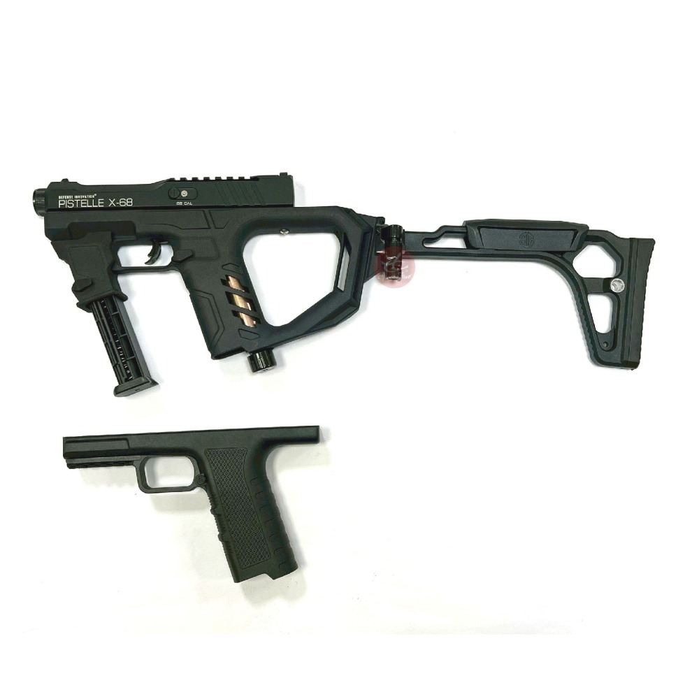 昊克-騎翼 最新 進口 PISTELLE X-68 專用 下身含匣握把+折疊後托 配件組-細節圖4