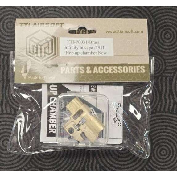 昊克-騎翼 TTI AIRSOFT Infinity Marui HI-CAPA一體式TDC HOP-UP座~黃銅-細節圖3