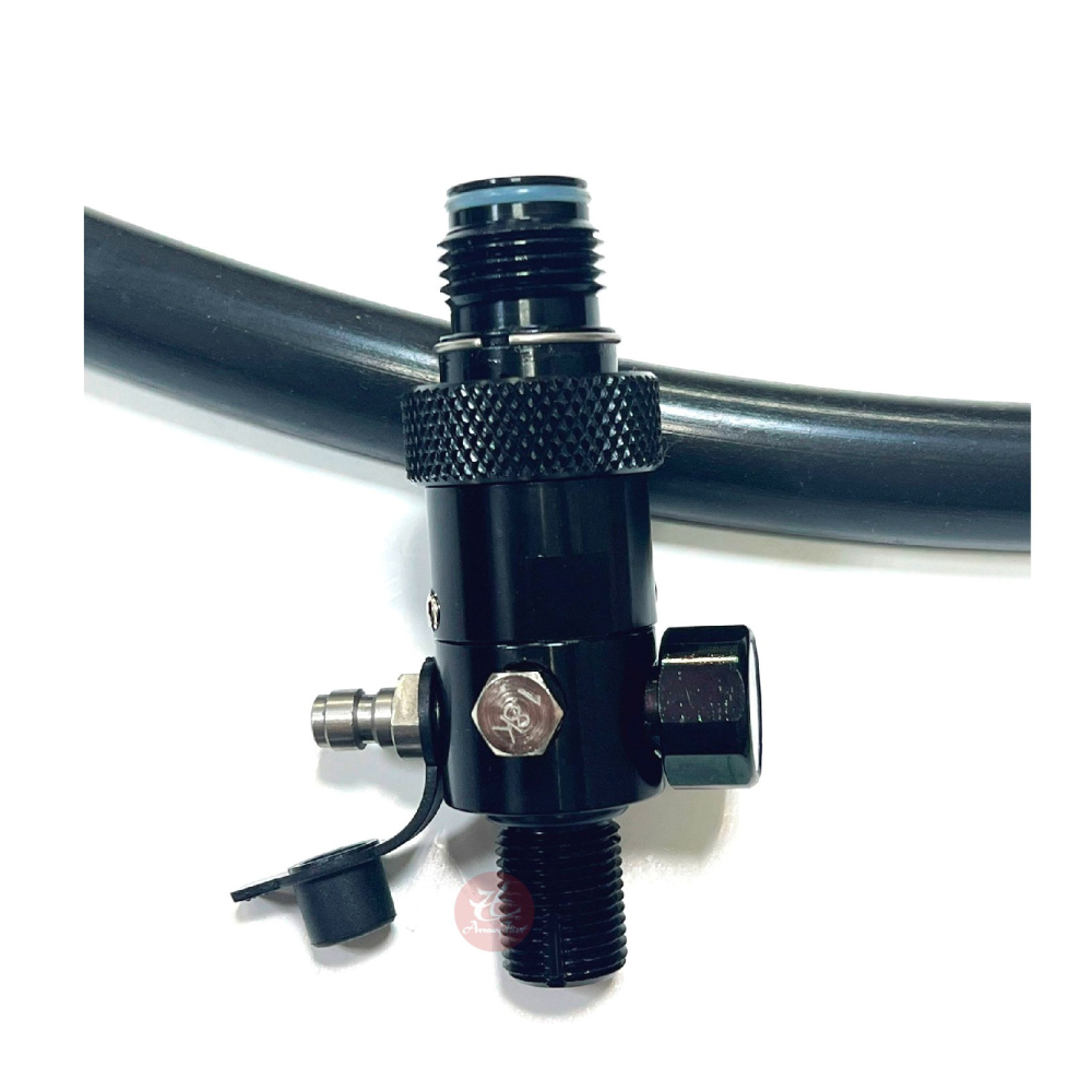 昊克-騎翼 新版高壓氣瓶恆壓頭 恆壓轉接頭 恆壓閥頭 HPA 快速開關版本 氣瓶頭-細節圖4