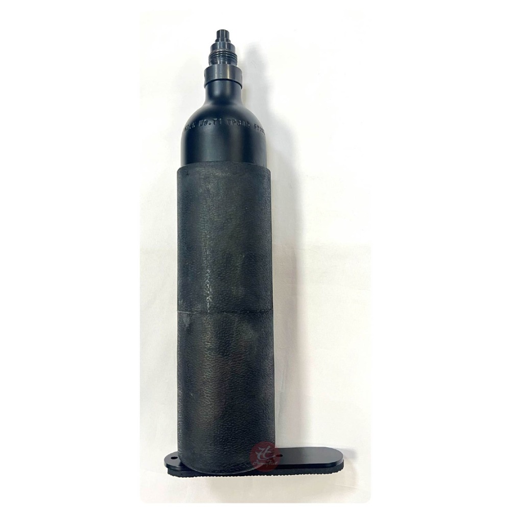 昊克-騎翼 CHI E 台製 卡特943 動物驅離槍 P C P氣瓶 0.5L 含閥頭及保護套、氣針-細節圖3