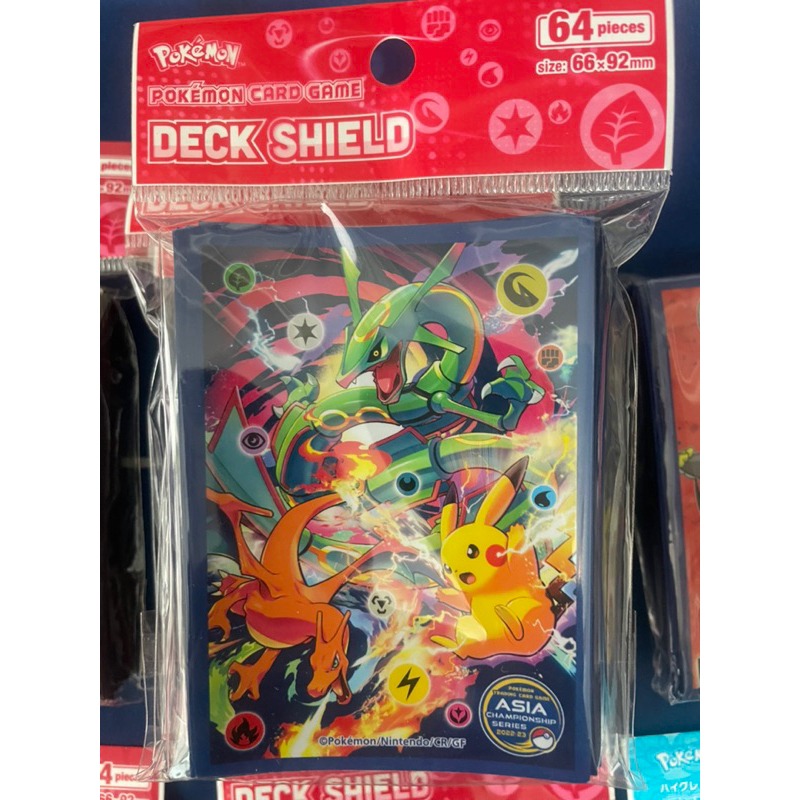 現貨 日本官方卡套 官方卡套限量卡套 第二層 寶可夢造型卡套 一家鼠冠軍賽卡套 皮卡丘寶卡套 台灣官方卡套 原創卡套-規格圖2