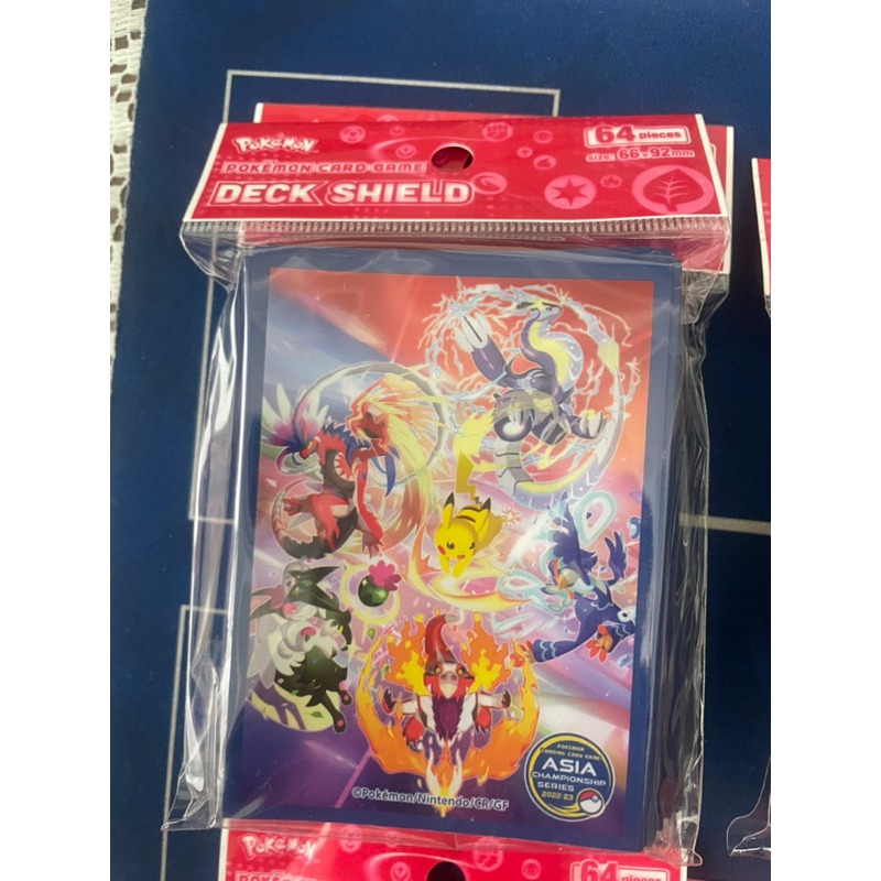 現貨 日本官方卡套 官方卡套限量卡套 第二層 寶可夢造型卡套 一家鼠冠軍賽卡套 皮卡丘寶卡套 台灣官方卡套 原創卡套-規格圖2