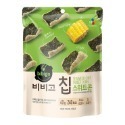 韓國 CJ Bibigo 海苔餅乾 40g 原味/馬鈴薯/玉米 人氣零食 韓國代購-規格圖8