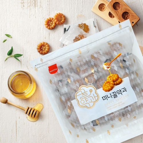 韓國 Samlip 迷你藥果 蜂蜜藥果 韓國傳統點心 韓劇還魂傳統零食 新包裝 140g/500g 韓國代購
