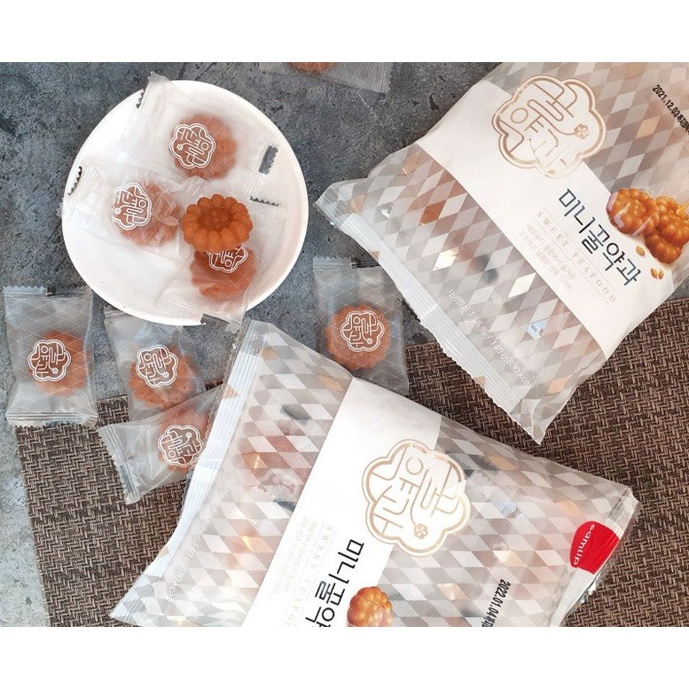 韓國 Samlip 迷你藥果 蜂蜜藥果 韓國傳統點心 韓劇還魂傳統零食 新包裝 140g/500g 韓國代購-細節圖2