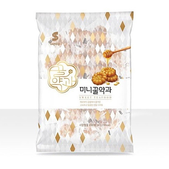 韓國 Samlip 迷你藥果 蜂蜜藥果 韓國傳統點心 韓劇還魂傳統零食 新包裝 140g/500g 韓國代購-細節圖8
