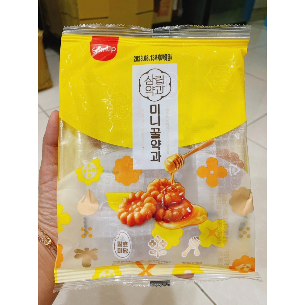 韓國 Samlip 迷你藥果 蜂蜜藥果 韓國傳統點心 韓劇還魂傳統零食 新包裝 140g/500g 韓國代購-細節圖9