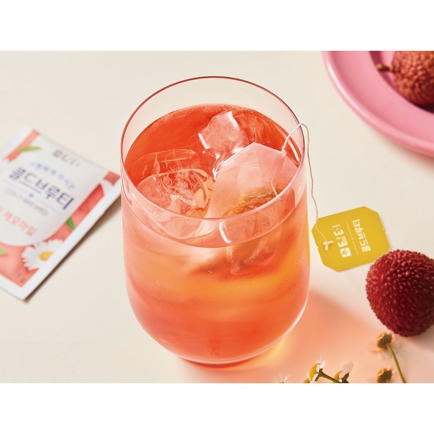 【新口味】韓國丹特 冷泡水果茶-三種口味 /1盒20包 韓國代購-細節圖3