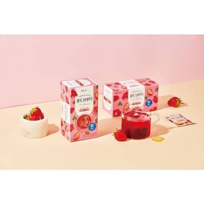 【新口味】韓國丹特 冷泡水果茶-三種口味 /1盒20包 韓國代購-細節圖5