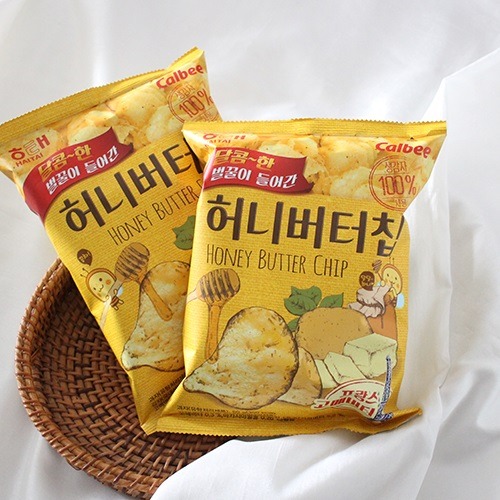 海太 HAITAI 蜂蜜奶油洋芋片 蜂蜜 奶油 洋芋片 韓綜同款零食 洋芋片 薯片 60g 韓國代購