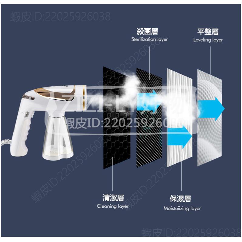 1600W手持掛燙機 三合一蒸氣熨斗 熨斗 手持蒸氣熨斗 電熨斗 掛燙熨斗 掛燙機-細節圖4