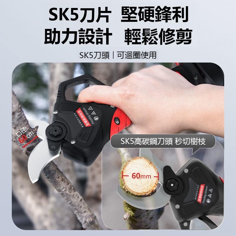 剪刀 電動剪 樹枝剪 電動剪刀 園藝剪刀 【免運】德國進口電動剪刀 果樹修枝剪 園林專用粗枝剪刀-細節圖2