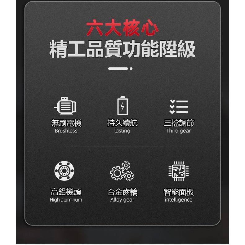 角磨機 打磨機 拋光機 無刷角磨機【免運】 鋰電角磨機 無線角磨機 多功能切割機 充電磨光機 手磨機-細節圖2