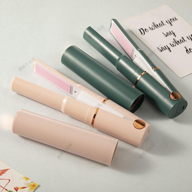 離子夾 捲髮棒 捲髮器 無線離子夾 USB充電 平板夾 無線電棒 造型神器 迷你直捲兩用夾-細節圖8