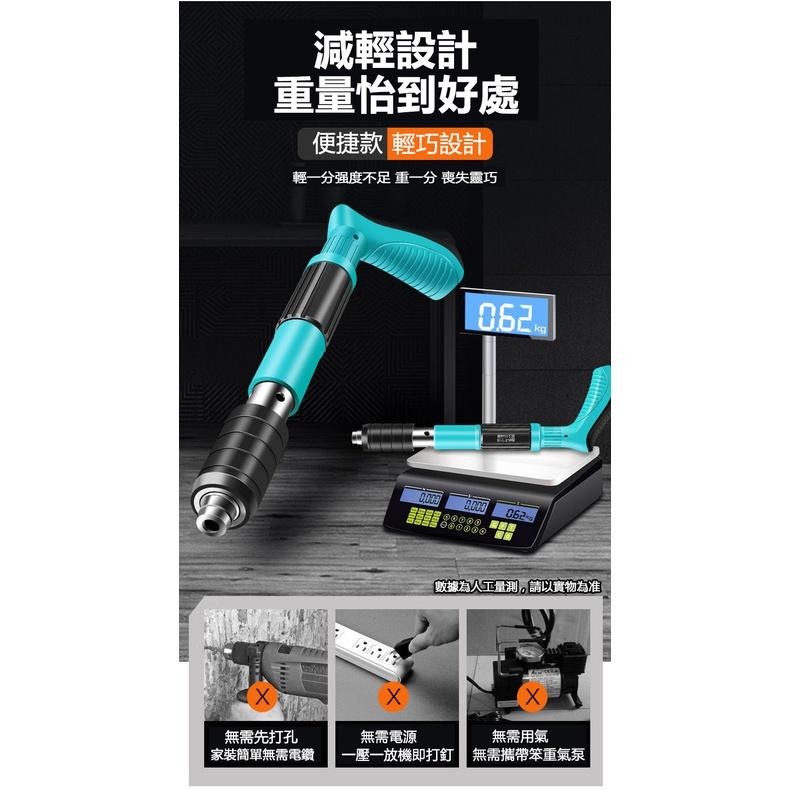 打釘槍 射釘槍 炮釘槍 火藥槍 【免運】 吊頂神器 德國迷你小型射釘槍 固定小型射釘槍 固定槍 手動打釘槍-細節圖5