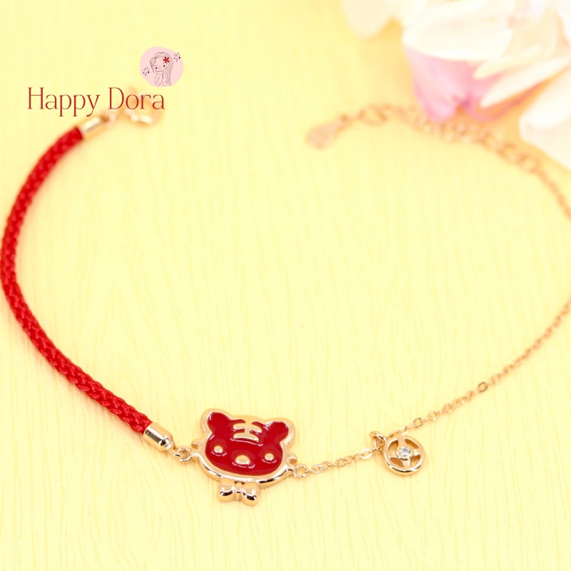 【台灣出貨免運】純銀手鍊 925 虎年 招財 開運 溫感變色 手鍊 手鍊女 銀手鍊 幸運虎 招財虎-細節圖5