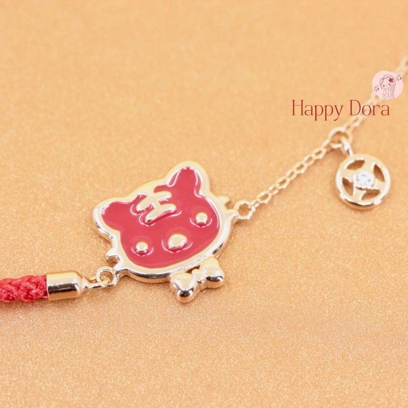 【台灣出貨免運】純銀手鍊 925 虎年 招財 開運 溫感變色 手鍊 手鍊女 銀手鍊 幸運虎 招財虎-細節圖6