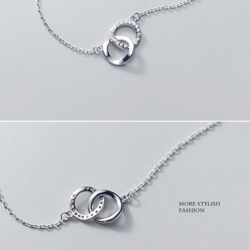 【台灣出貨免運】純銀項鍊 925 幾何  INS 風 項鍊 項鍊女 長項鍊 銀鍊 氣質 韓版 日系 生日禮物-細節圖7