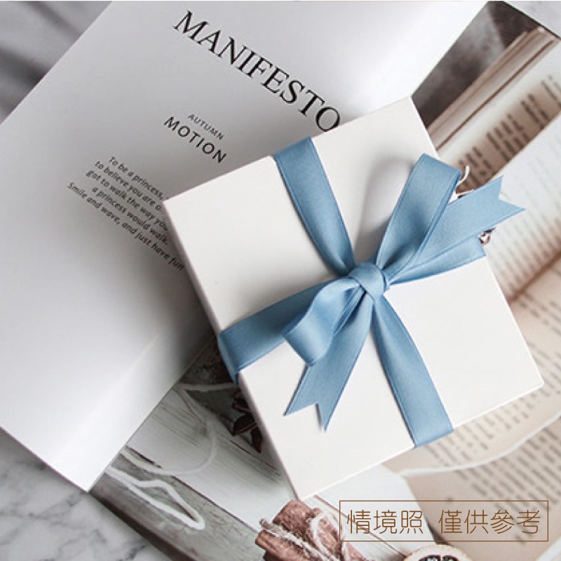 [台灣出貨] 韓國雙面啞光綿綢絲帶 純色質感 浮游花包裝 蠟燭禮盒裝飾 禮品包裝 緞帶 絲帶 - 暖暖好日-細節圖3