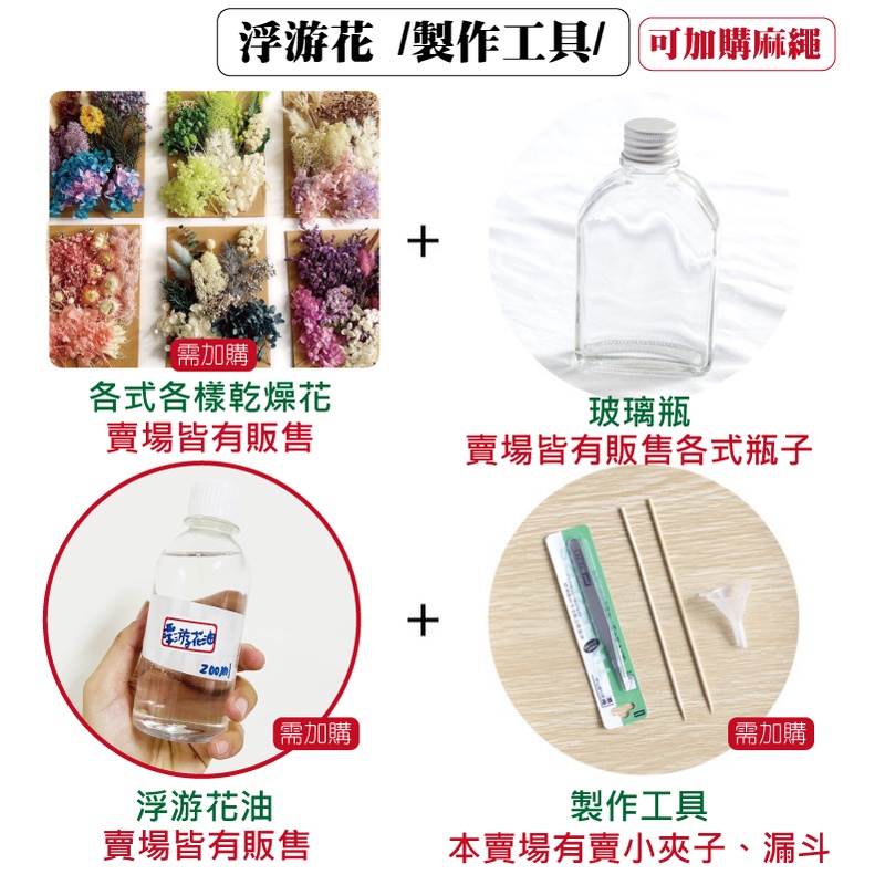 [台灣現貨] 浮游花專用油  200ML 礦物油 浮游花油 永生花DIY手做 節慶禮物 生日禮物 聖誕節 - 暖暖好日-細節圖6