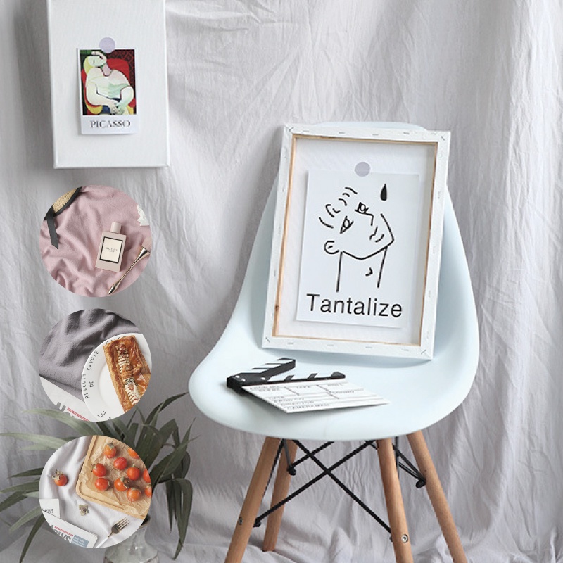 [台灣出貨] INS韓式拍照背景布 拍照道具 桌布桌巾 裝飾 網拍 餐巾 桌墊 拍照道具 背景布 - 暖暖好日-細節圖8