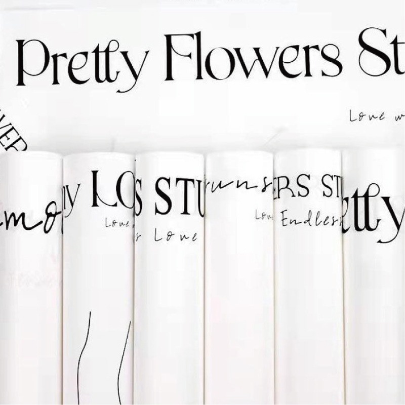 (warmday-現貨快出) 簡約鮮花包裝袋 花藝包裝 包裝紙 花束包裝紙 花束包裝 鮮花包裝紙 母親節 情人節-細節圖8