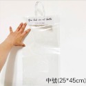 (warmday-現貨快出) 花束透明提袋 字母透明手提袋 禮品袋 包裝袋 禮物 禮品包裝袋 包裝材料 手提袋-規格圖9