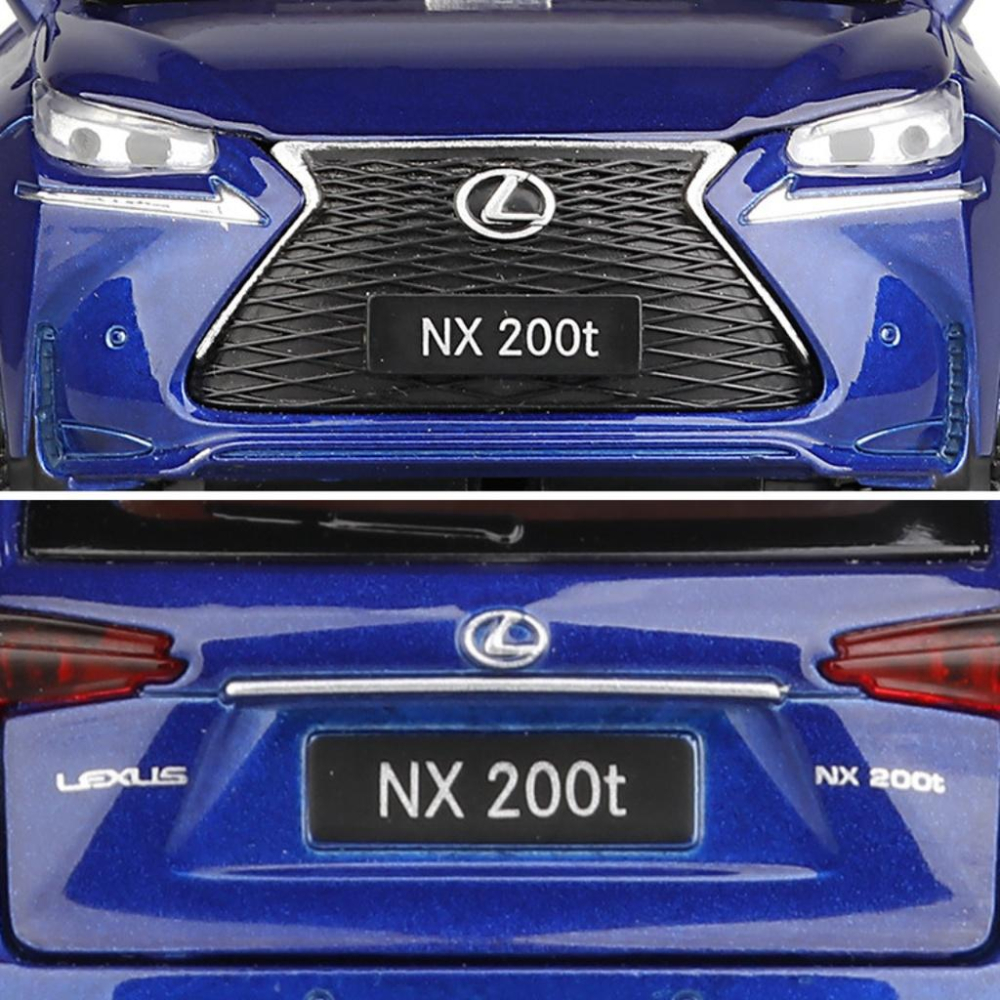[1:32][NX200模型車] 1代nx 模型車 LEXUS 模型車 NX200T 玩具車 收藏收 仿真模型車-細節圖4