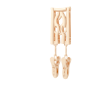 摺疊衣架 旅行用衣架 衣架 收納衣架 衣夾-規格圖8