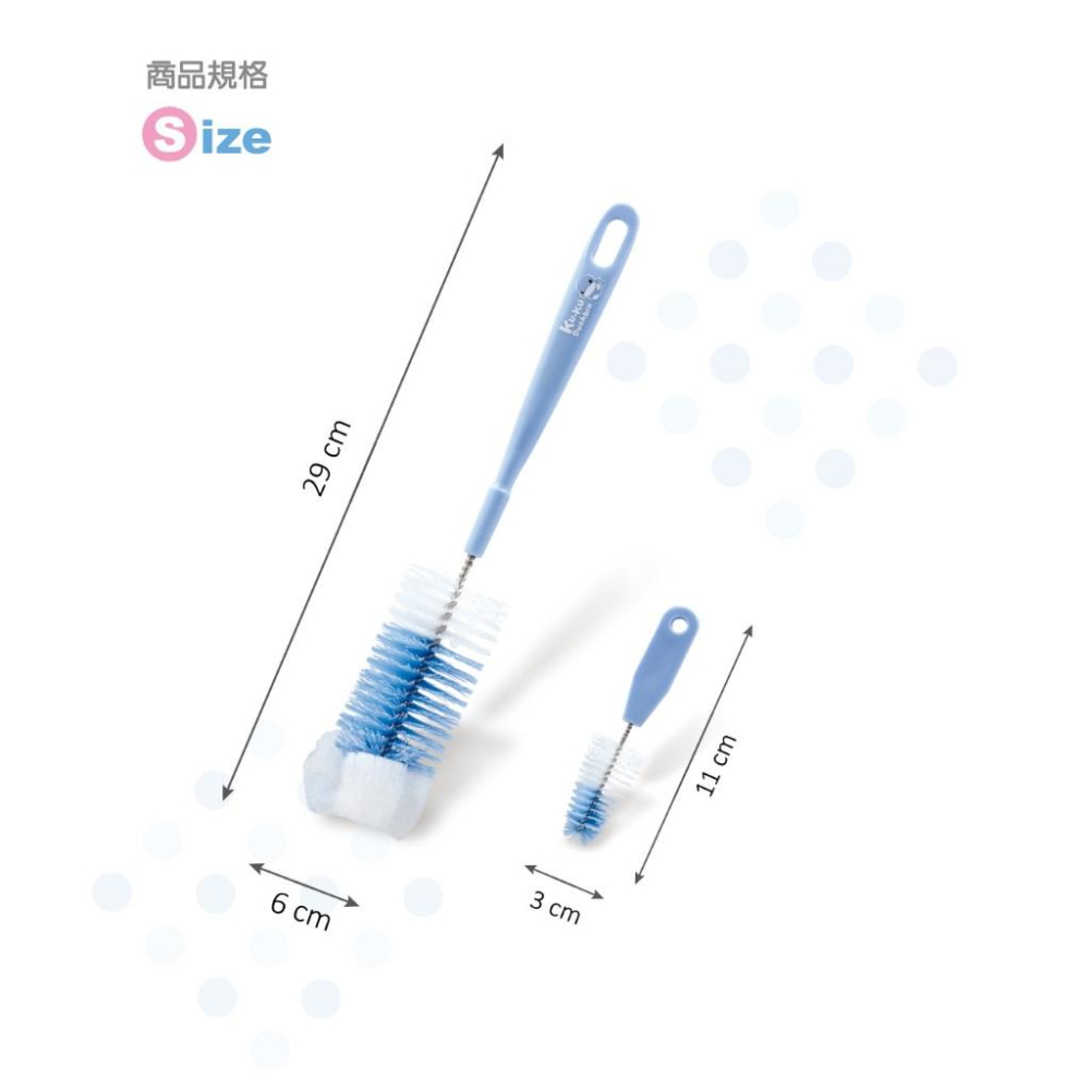 KT媽咪奶粉用品團購-酷咕鴨360度奶瓶刷,酷咕鴨直柄奶瓶刷,酷咕鴨造型式奶瓶刷,KUKU360度海綿奶瓶刷-細節圖5