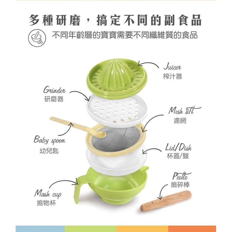 KT媽咪奶粉用品團購-kuku酷咕鴨七件組料理器,寶寶研磨組，寶寶副食品料理組-細節圖2