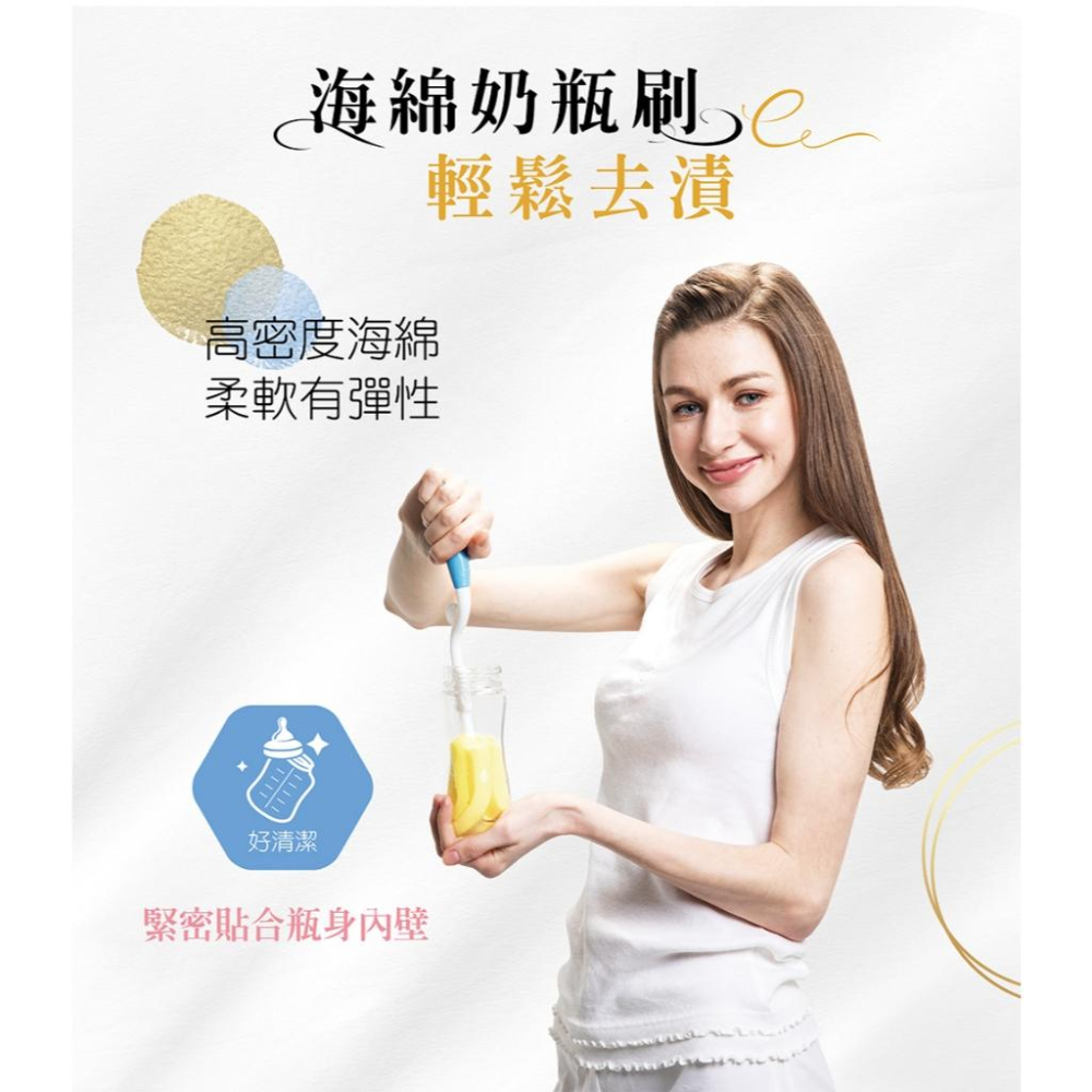 KT媽咪奶粉用品團購-全新現貨KUKU奶瓶刷,酷咕鴨好替換奶瓶刷組-細節圖3