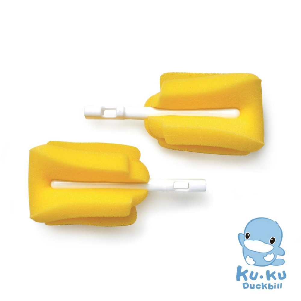 KT媽咪奶粉用品團購-全新現貨KUKU奶瓶刷,酷咕鴨好替換奶瓶刷組-細節圖8