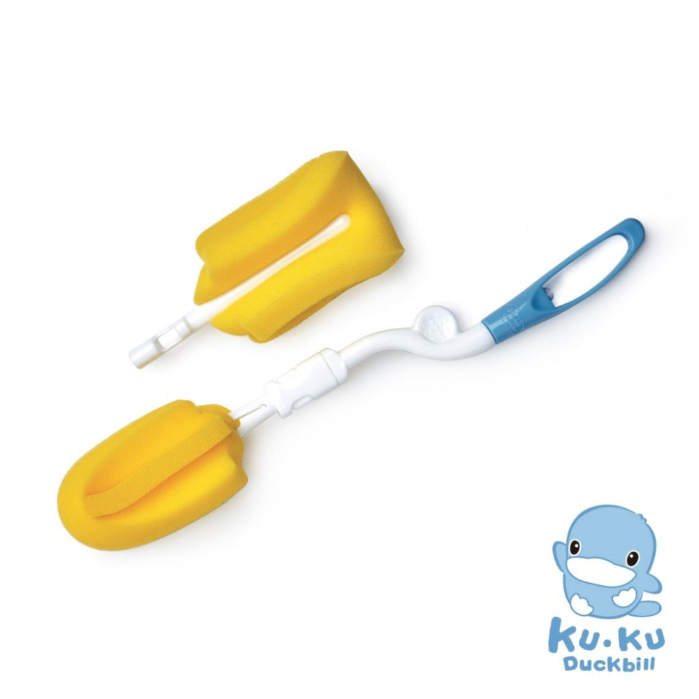 KT媽咪奶粉用品團購-全新現貨KUKU奶瓶刷,酷咕鴨好替換奶瓶刷組-細節圖9