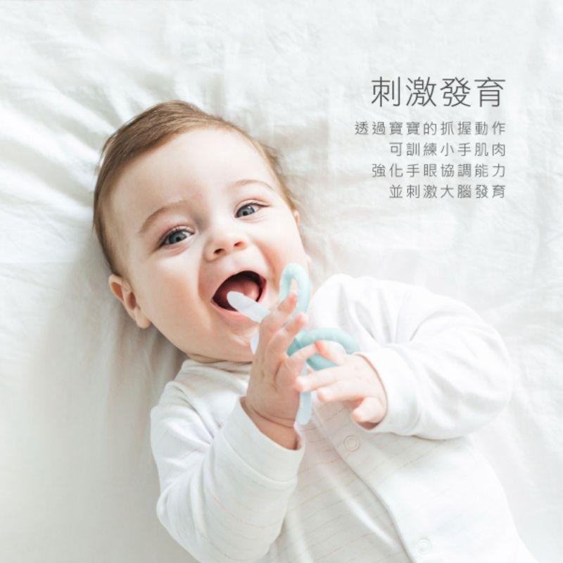 KT媽咪奶粉用品團購-KUKUPLUS摩天輪矽膠固齒器，KUKUPLUS小花辮矽膠固齒器，寶寶固齒器，矽膠固齒器-細節圖6